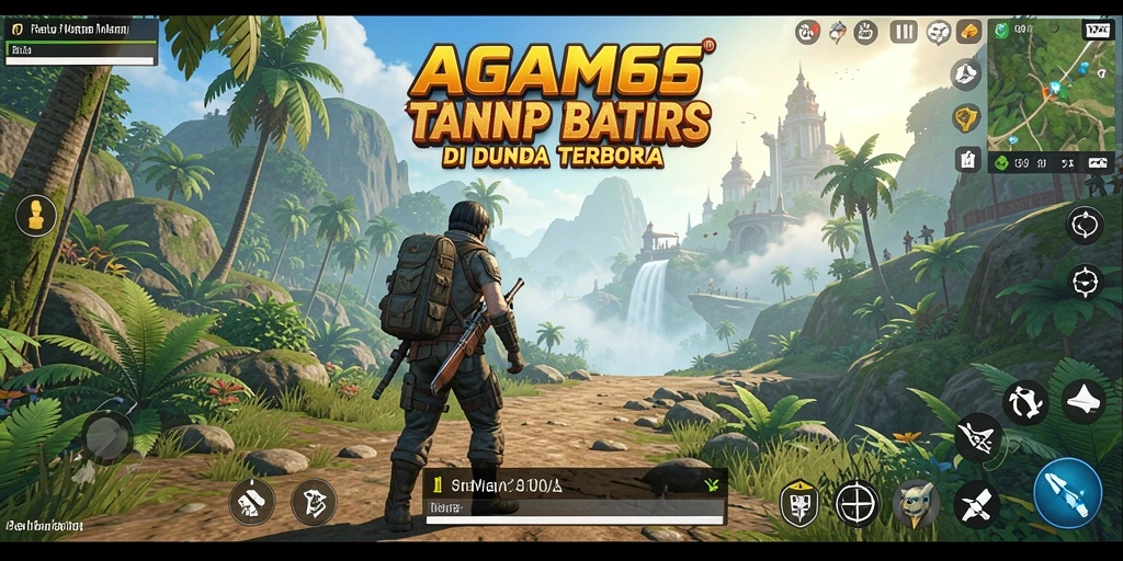 Gameplay AGAM66 menampilkan eksplorasi dunia terbuka yang seru.