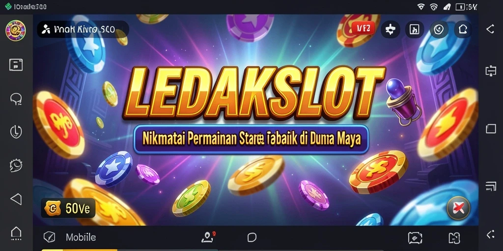 Screenshot utama LEDAKSLOT menampilkan aksi strategis yang mendebarkan.