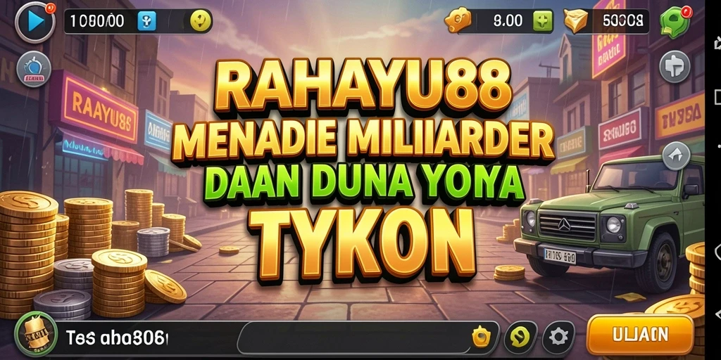 Tampilan gameplay menarik di RAHAYU88 dengan elemen Tycoon yang mendalam.