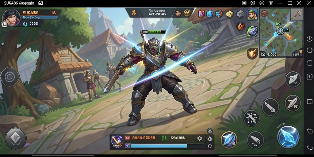 Tampilan menarik dari gameplay <strong>SUKA86</strong> yang memikat untuk mengalahkan musuh.